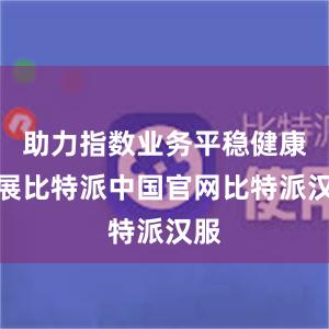 助力指数业务平稳健康发展比特派中国官网比特派汉服